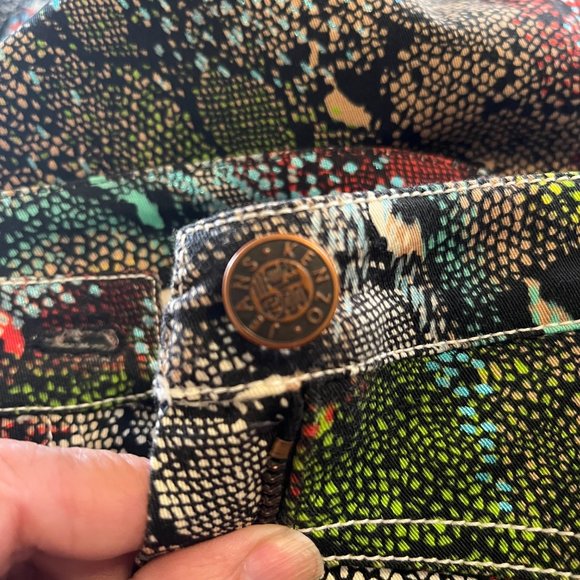 Kenzo Multicolor Abstract Print Skirt - Picture 5 of 9